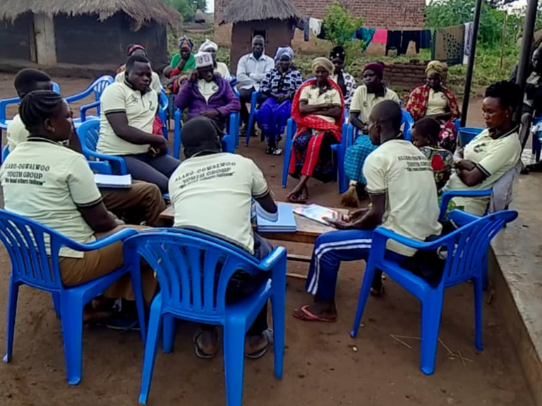 Youth Group Savings Meeting – Kiryandongo